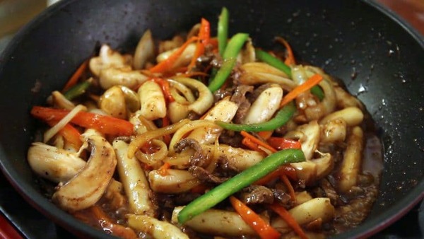 Công thức chế biến món Gungjung tteokbokki