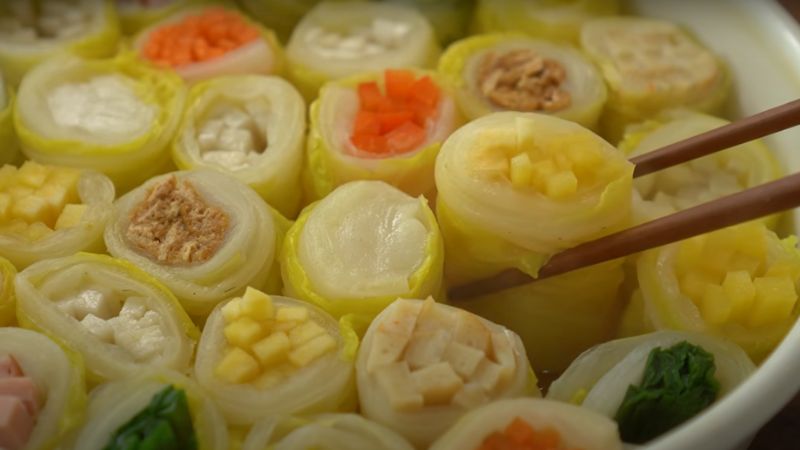 cách nấu canh bắp cải kiểu Hàn Quốc