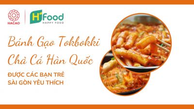 Bí mật bánh gạo tokbokki chả cá Hàn Quốc được các bạn trẻ Sài Gòn yêu thích